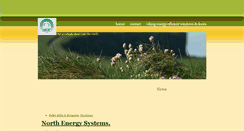 Desktop Screenshot of northenergysystems.com
